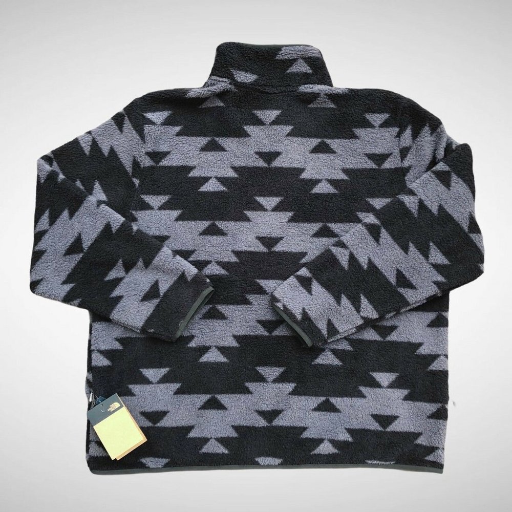New Men's The North Face Aztec Zip Fleece Jacket - Picture 2 of 4